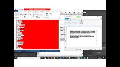 PROGRAM BAHASA ASSEMBLY MENAMPILKAN WAKTU.
