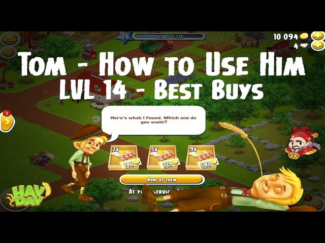 Hay Day Back To Basics - Tom Lvl 14, How To Use Tom - Youtube