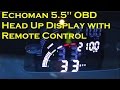 Car Head-Up Display ECHOMAN 5.5" OBD HUD - GEARBEST