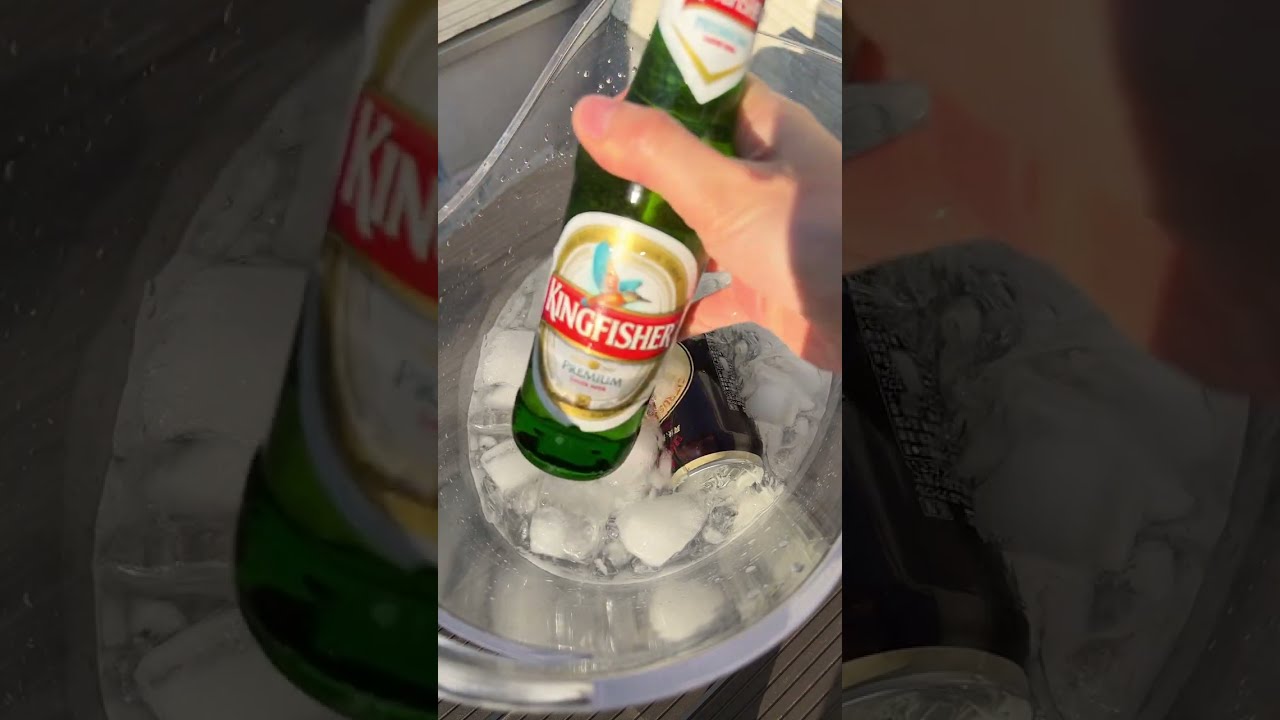 飲み物ASMR - KingFisher Premium  Juice Sounds 