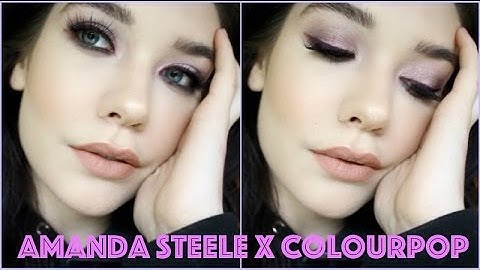 Chit-Chat GRWM: MY COLOURPOP COLLECTION!! || Amanda Steele