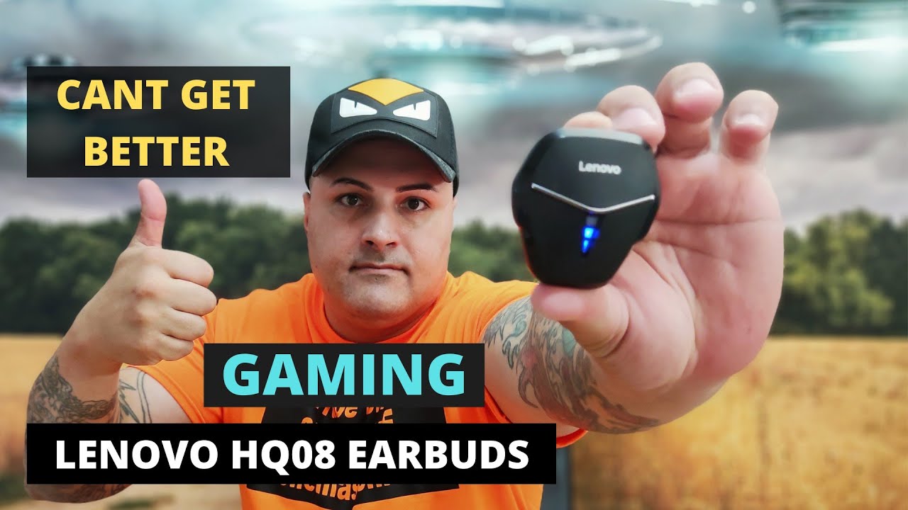 LENOVO HQ08 GAMING EARBUDS UNBOXING 