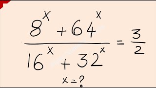 can you solve this exponential problem|math olympiad problem|AlphaNumericTricks