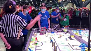 Smilebots best performance at Houston World Championship First Lego League 2022