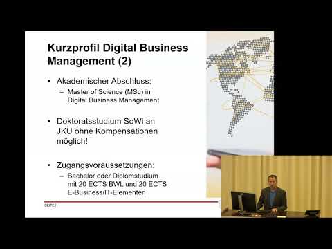 Vortrag - Marketing und Electronic Business (Bachelor) / Digital Business Management (Master)