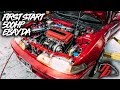 500+ HP Ebay Turbo Integra First Startup!