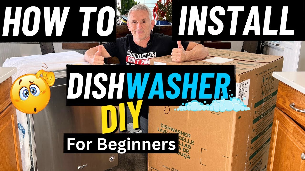 How To Install Dishwasher For Beginners DIY Dishwasher Installation (Step By Step Guide) YouTube