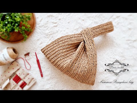 봉다리 가방 뜨는 방법 (Crochet <strong>Bongdari</strong> bag)