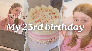 My 23rd birthday vlog