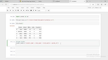 Python - Rename headers of CSV file with Pandas