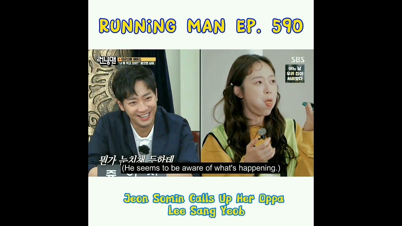 Jeon Somin Calls Up her Oppa Lee Sang Yeob