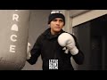 BAM RODRIGUEZ TRAINING FOR CARLO CUADRAS CLASH, HITTING THE HEAVY BAG, SHADOW BOXING, & MORE