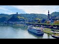 4K60 Cochem Germany walking tour historic old town & castle September 2021