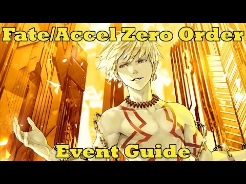 Fate Accel Zero Order Event Guide Fgo Youtube