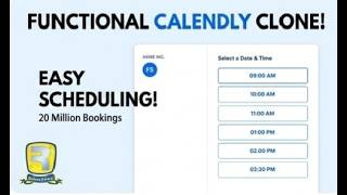 Roll #RSOA-380. Calendly.com Clone Functional