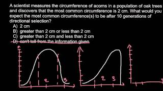 Definition of directional selection