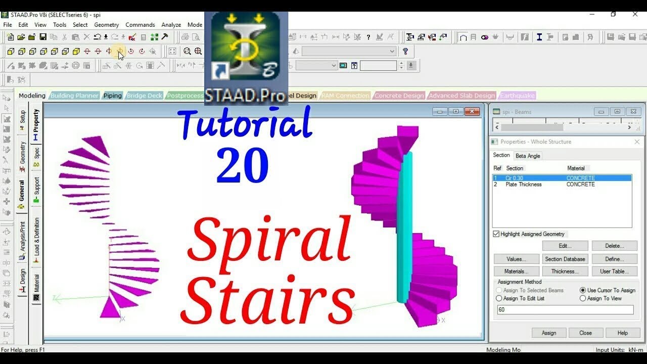 spiral staircase design - YouTube