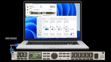 How to control the Behringer DCX2496 via a single PC?