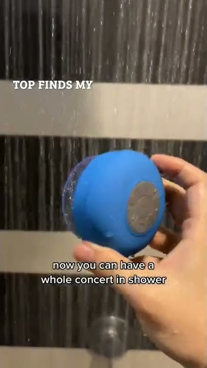 Waterproof shower speaker!
