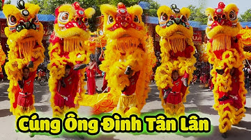 Múa Lân Sư Rồng Hay Nhất lễ hội Kỳ Yên Đình Tân Lân năm 2025 đoàn LSR Huỳnh Lân - LSR Thiên Hậu Miếu