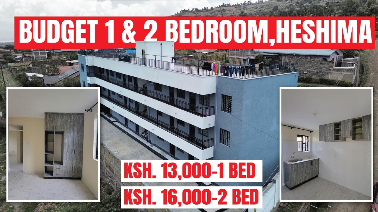 Stop Overpaying Rent in Nakuru! These Apartments are Only Ksh.13,000!