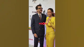 Anil Kapoor and Malaika Arora POSE together at 67th Wolf777News Filmfare Awards #shorts #anilkapoor