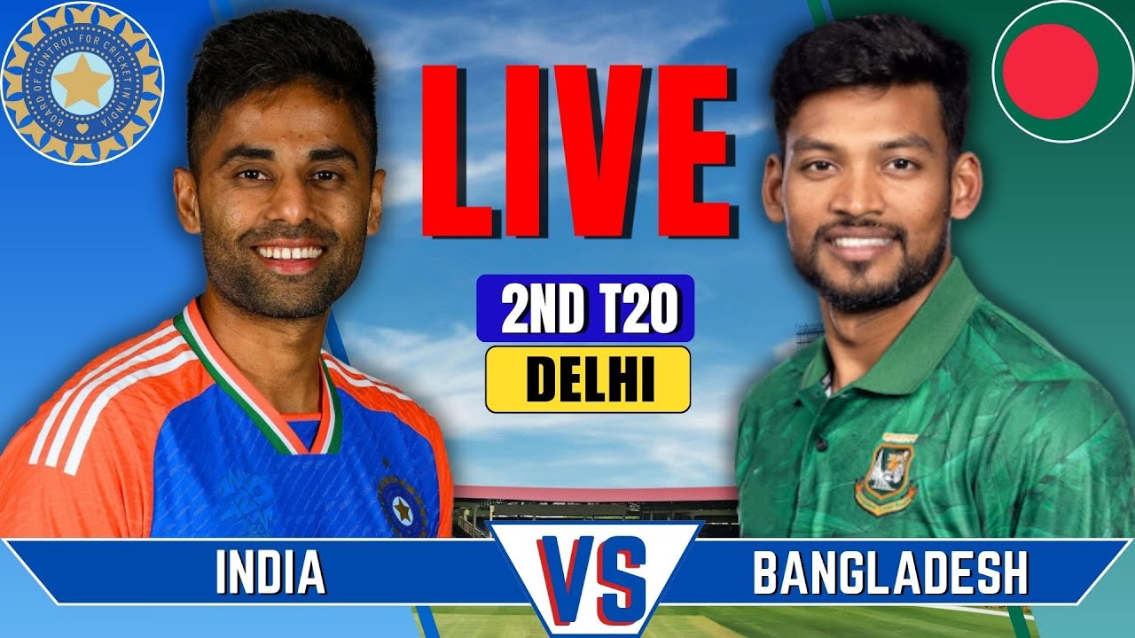 India vs Bangladesh, 2nd T20 | Live Match Score and Commentary | IND vs BAN Live Match | IND vs BAN