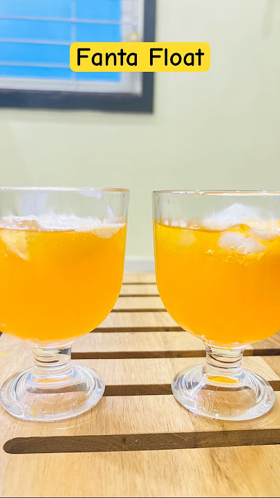 Homemade Fanta Float 🥤 | McFloat Recipe at Home 🍦✨ #trending #homemade  #shorts  #viralshorts