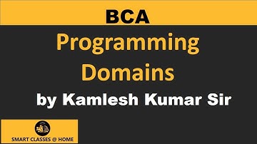 Programming Domains by Kamlesh Kumar Sir I Guru Kpo