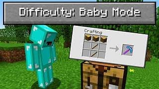 minecraft but its baby mode (very exiting)