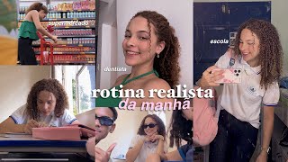 UMA MANHÃ REAL COMIGO ☀️ | escola, dentista, compras..