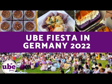 UBE FIESTA IN GERMANY 2022 | St. Augustine, Germany #ubeingermany