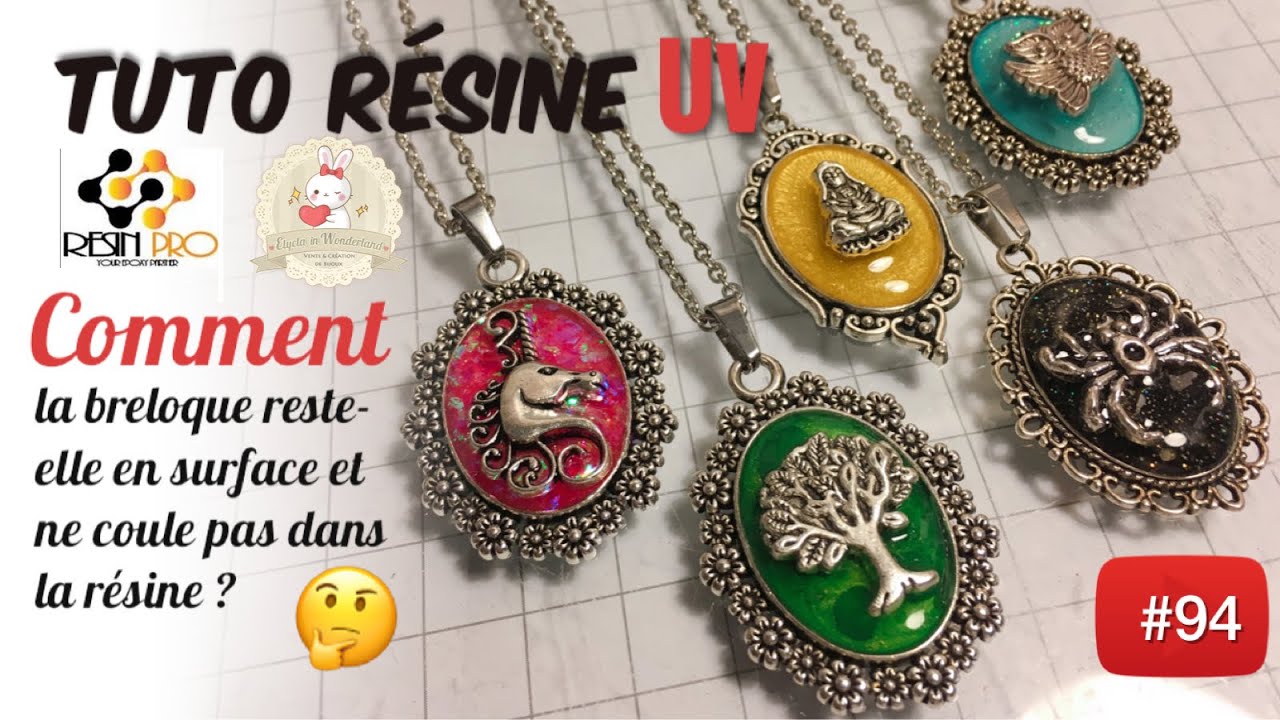 Monde miniature imaginaire en résine UV /bijoux en résine - Kerrozennart le  Blog