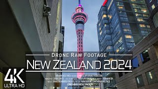 【4K】🇳🇿 Drone RAW Footage 🔥 This is NEW ZEALAND 2024 🔥 Auckland 🔥 North Island 🔥 UltraHD Stock Video