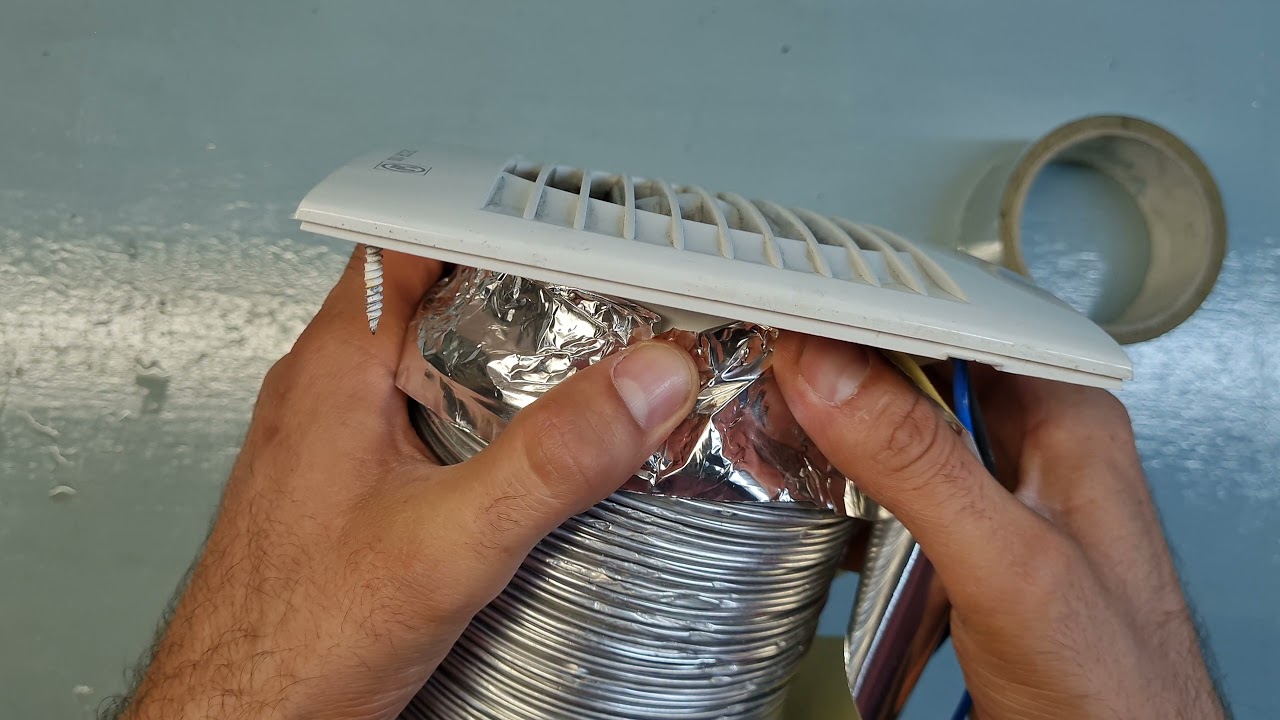 Tube Flexible en Aluminium de l'évent de Cuisine