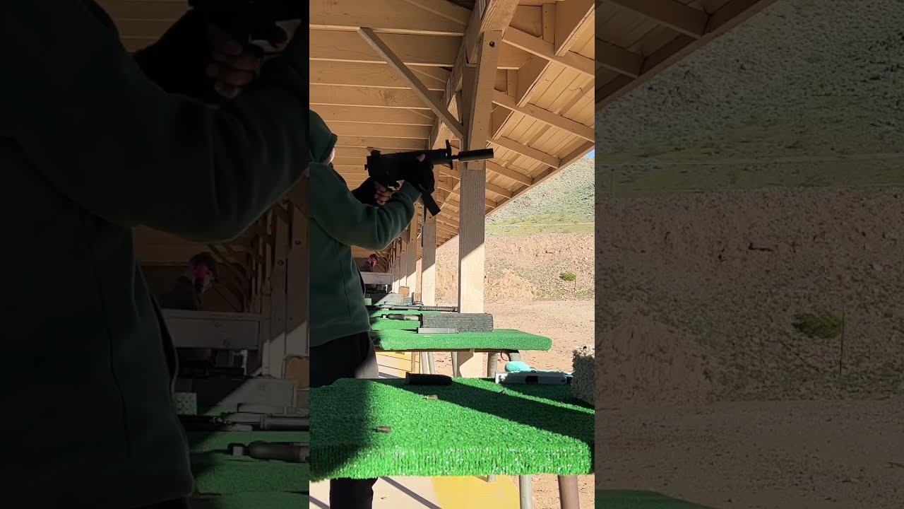 Shooting The Mp5 Real Life Not Call Of Duty Guns Firearms 9mm 223 Glock Gunrange Ak47