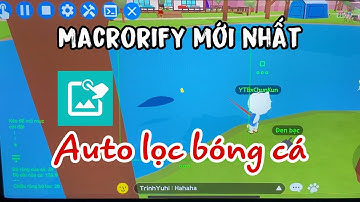 Auto câu cá Macrorify mới nhất | Tính năng lọc bóng cá,thông báo captcha Play Together | Chun Kun