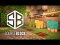 SourceBlock Minecraft SMP Ep. 6 Automatic Sheep Shearing Wool Farm