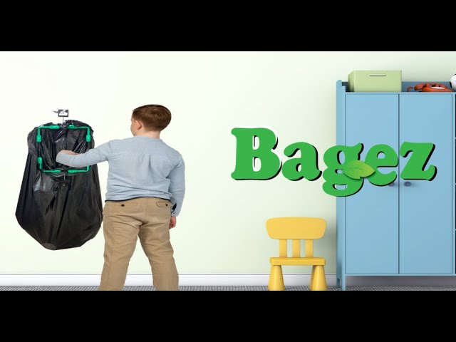 trash can garbage bag holder - Bagez  Clean Bins Without Any Mess Or Hassel