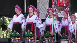 Танець,  ансамбль «Веснянка» Козачок Дівочий, Український Фестивал в м. Торонто 2018 9 15
