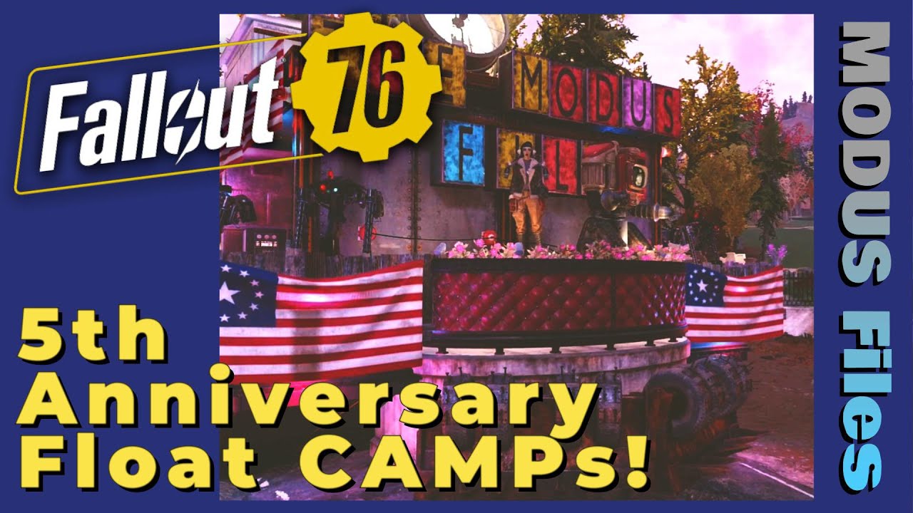 Ultimate Enclave Float - Fallout 76 CAMP Interview with MODUS Files