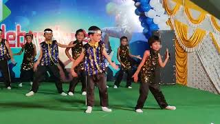 Lakshya public school 9th anniversary celebration. akdi pakdi song performence #purnimmacreations