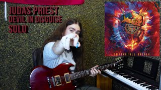 Judas Priest - Devil in Disguise - Solo (Cover) from NEW ALBUM Invincible Shield