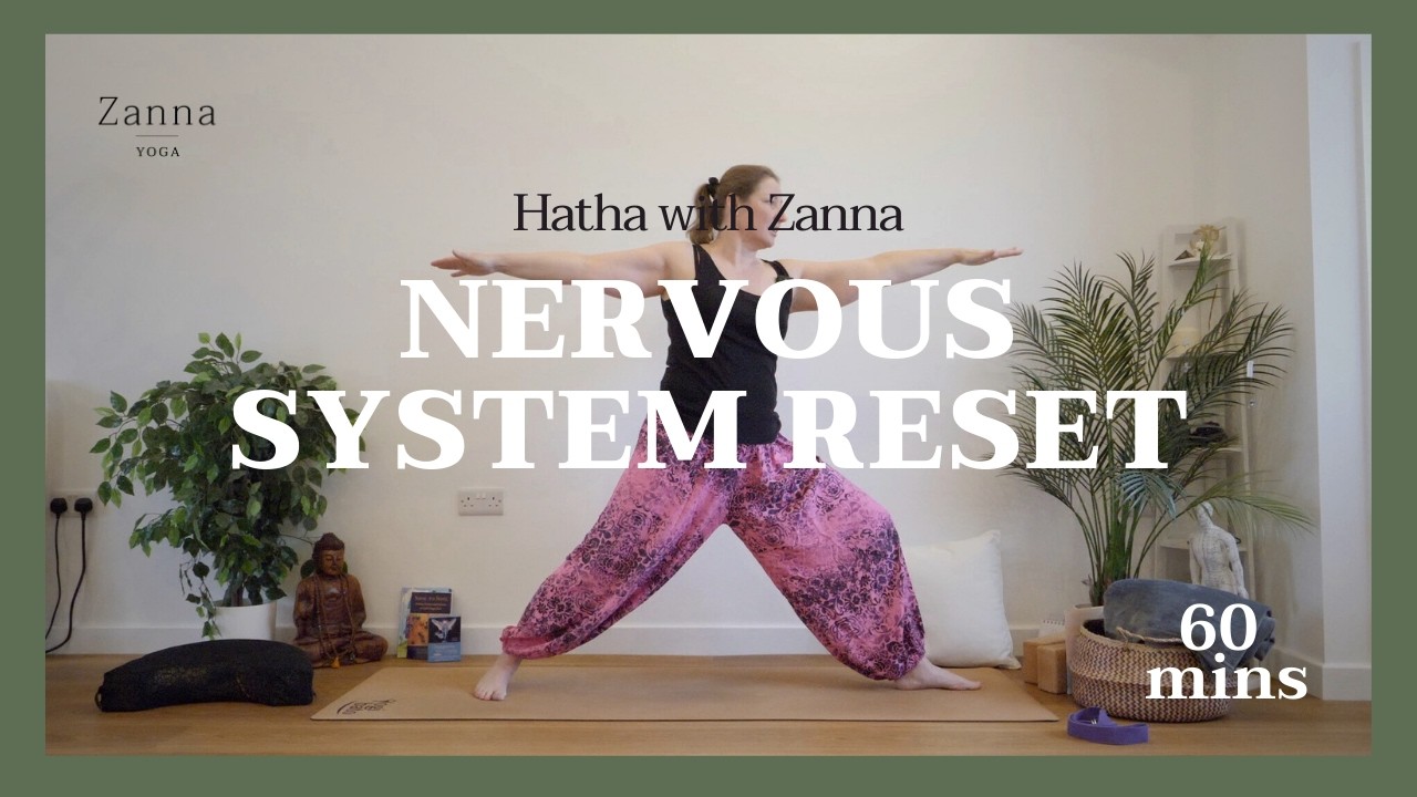 Nervous System Reset Hatha Yoga | Calm 60-Minute Practice