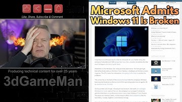 Most Windows 11 Core Features Are Broken, Microsoft Finally Admits