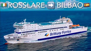 Rosslare To Bilbao Ferry  Brittany Ferries (4K)