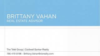 Brittany Vahan, a professional real estate advisor associated with Coldwell Banker Realty