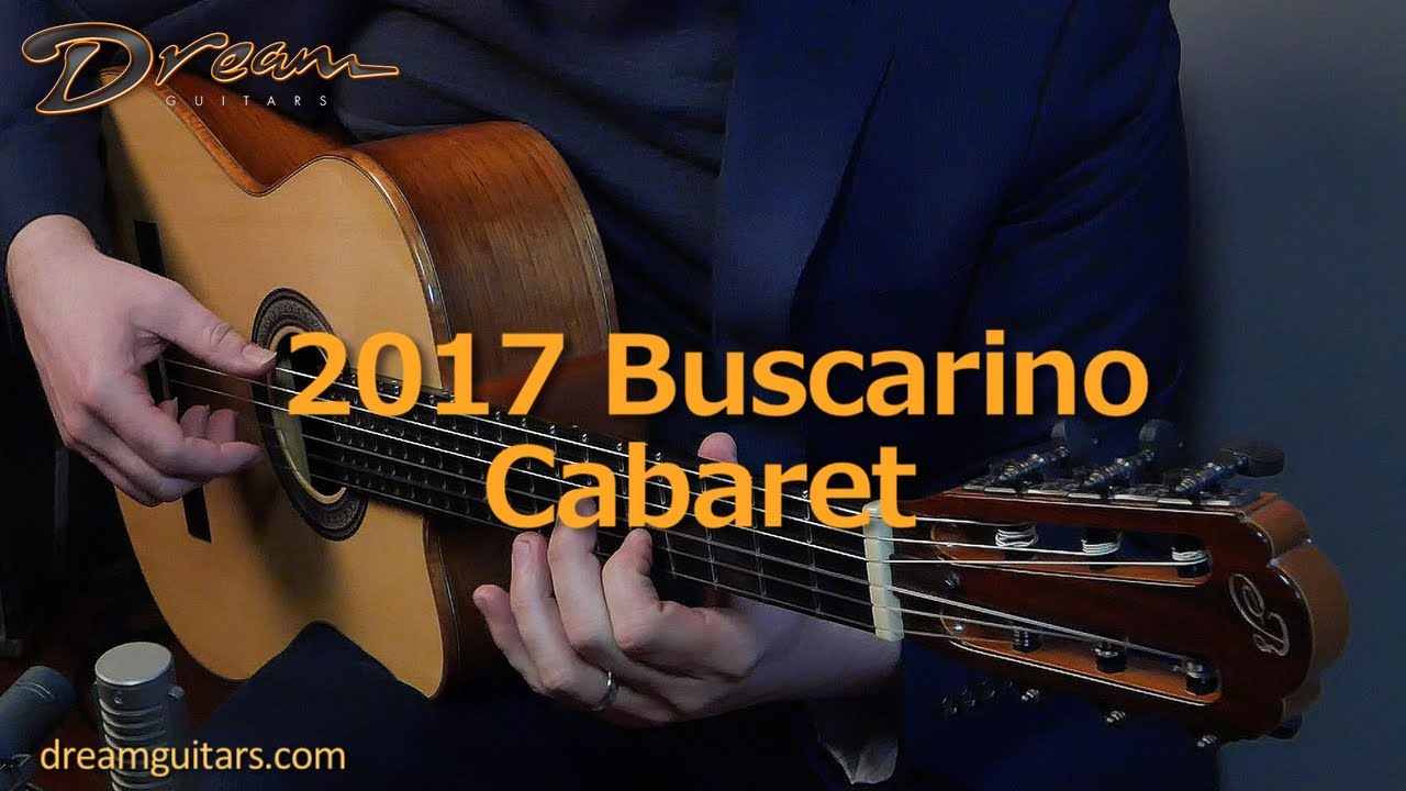 2017 Buscarino Cabaret, Honduran Rosewood & Engelmann Spruce