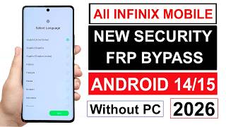 All Infinix Frp Bypass 2026