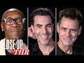 Comedy actors roundtable sacha baron cohen jim carrey don cheadle  more  close up